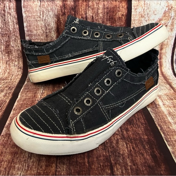 Blowfish Malibu Shoes - Blowfish | Women's Navy Blue Casual Sneakers